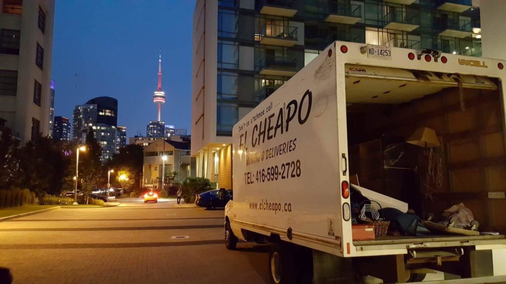 El Cheapo Movers Toronto CN Tower Liberty Village Move Condo