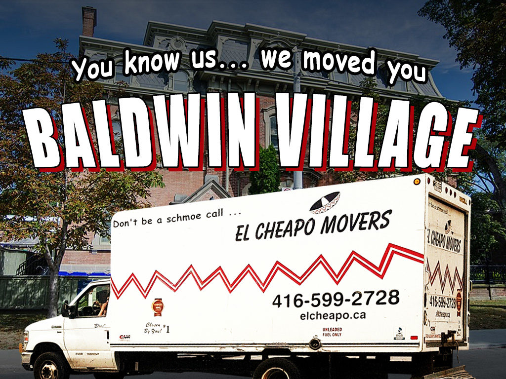 BaldwinVillage_ElCheapoMovers_Toronto