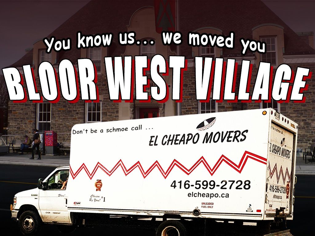 Bloor-West-Village_Toronto_ElCheapoMovers_Moving