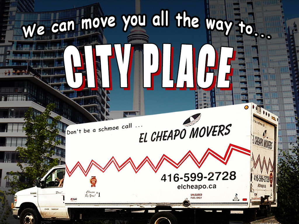 CityPlace_ElCheapoMovers_Toronto