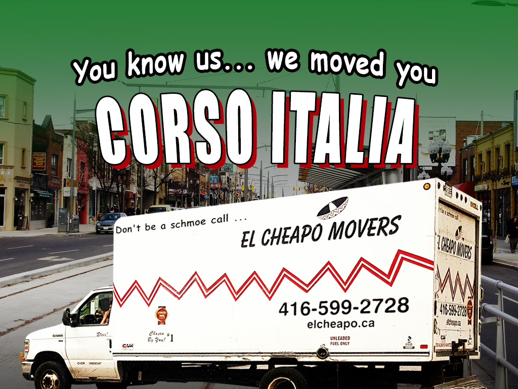 Corso-Italia_Toronto_ELCheapoMovers_Moving