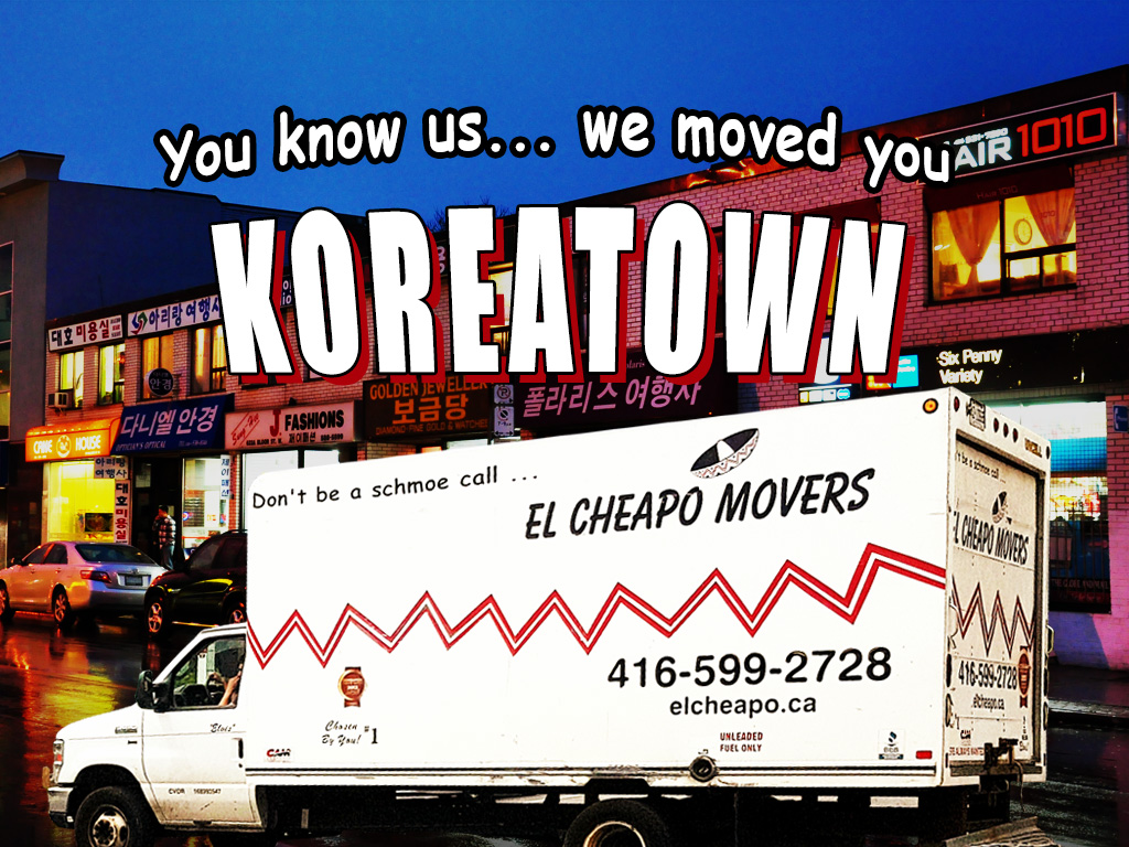 Little-Korea_Toronto_ElCheapoMovers_Moving_Company_Service