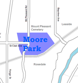 Moore_Park_map_Toronto_ElCheapoMovers