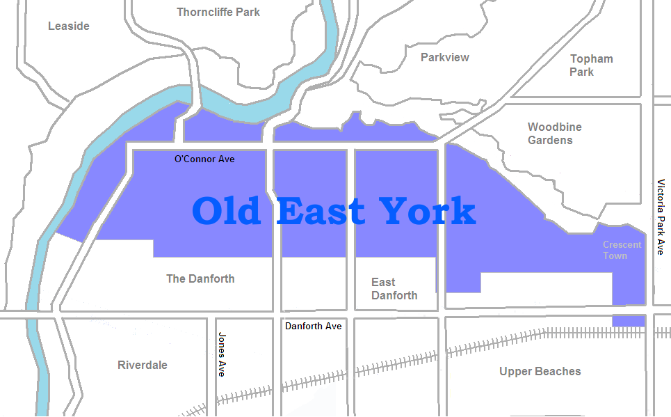 Old_East_York_map_Toronto_ElCheapoMovers_Moving_Company