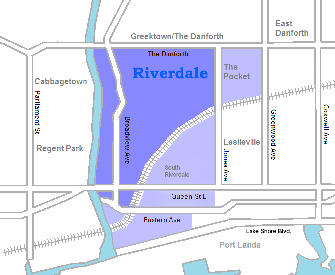 Riverdale_map_Toronto_ElCheapoMovers