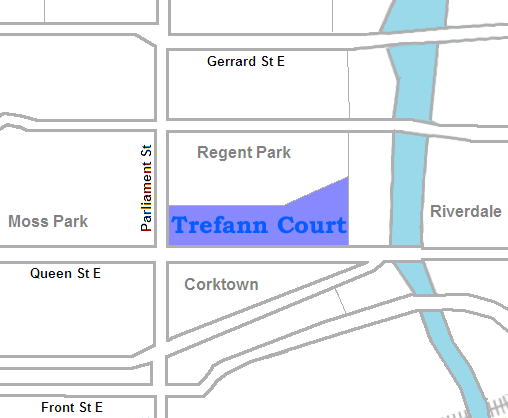 Trefann_Court_map_Toronto_ElCheapoMovers