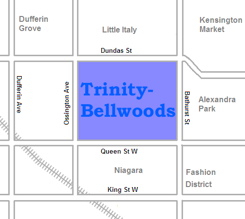Trinity-Bellwoods_map_Toronto_ElCheapoMovers_Moving_Company