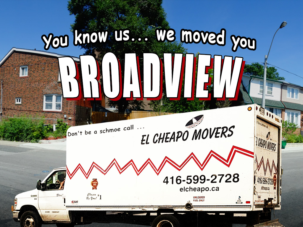 Broadview_North_ElCheapoMovers_Moving_Toronto