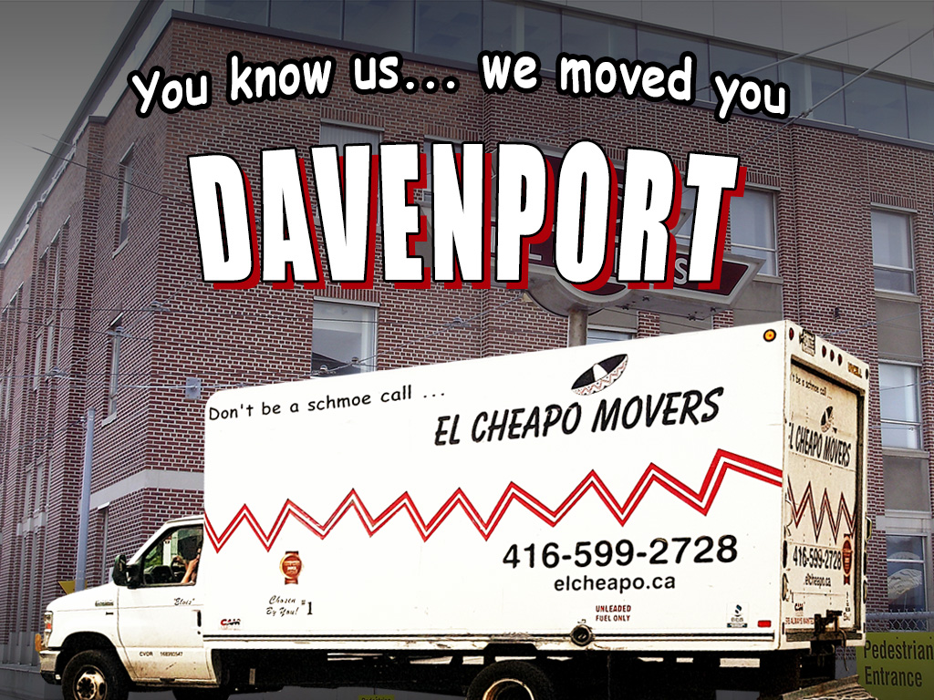 Davenport_ElCheapoMovers_Moving_Toronto