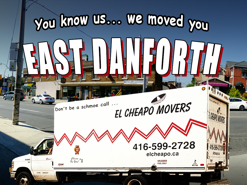 EastDanforth_ElCheapoMovers_Toronto_Moving_Company