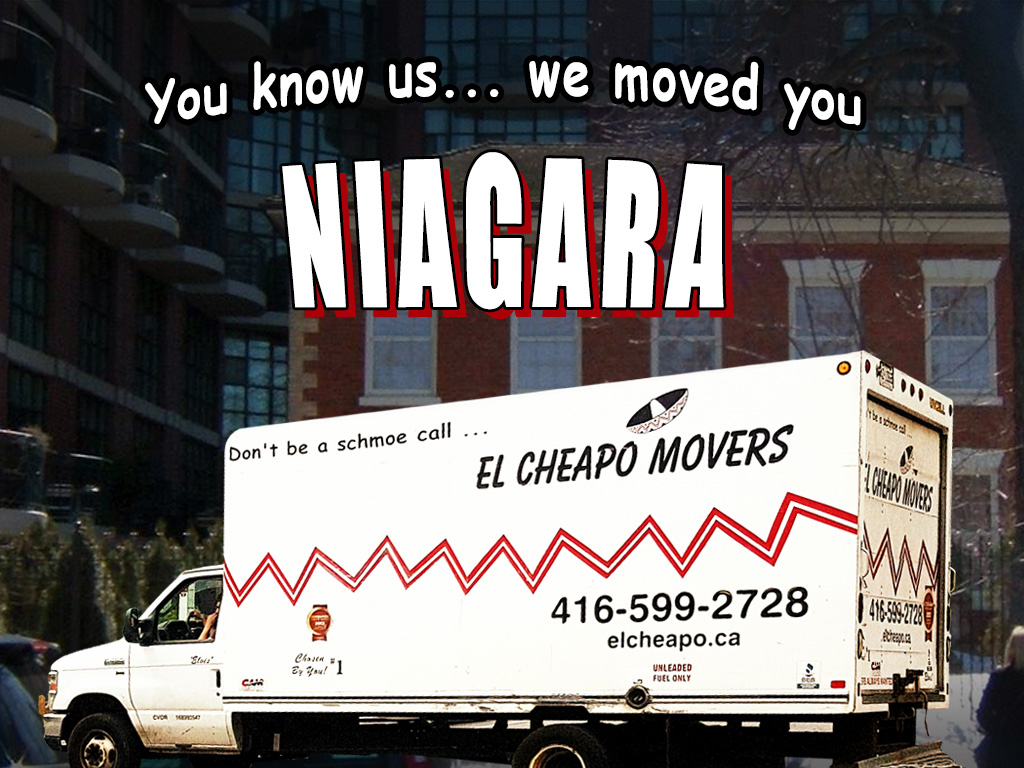 Niagara_ElCheapoMovers_Toronto_Moving