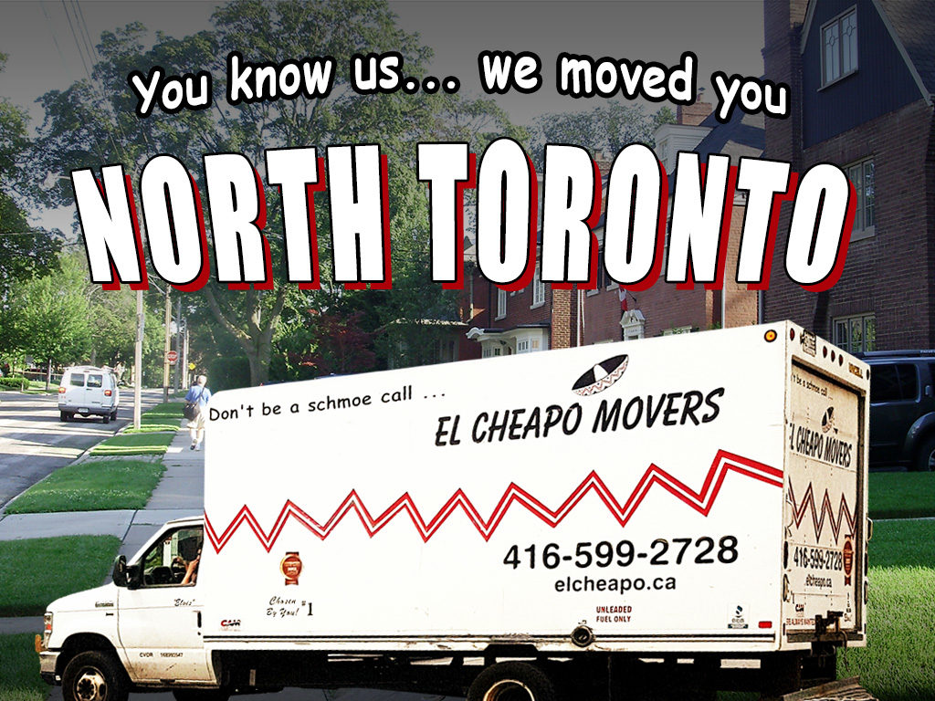 NorthToronto_ElCheapoMovers_Moving_Toronto