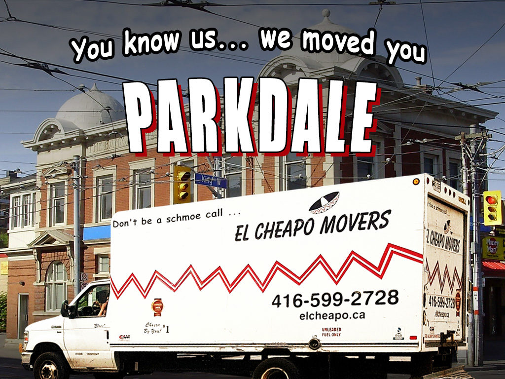 Parkdale_ElCheapoMovers_Moving_Toronto