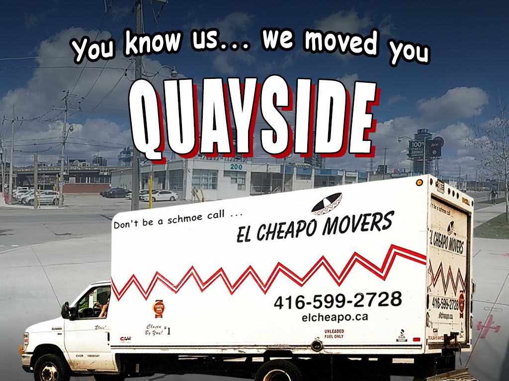 Quayside_ElCheapoMovers_Toronto_Moving