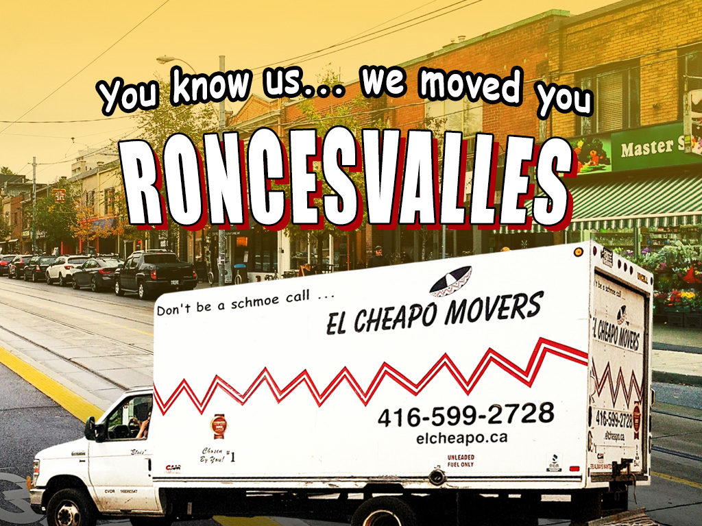Roncesvalles_Toronto_ElCheapoMovers_Moving_Condos