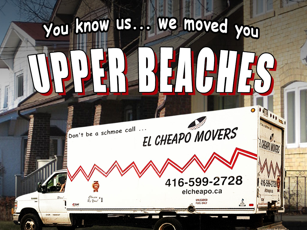 UpperBeaches_ElCheapoMovers_Moving_Toronto
