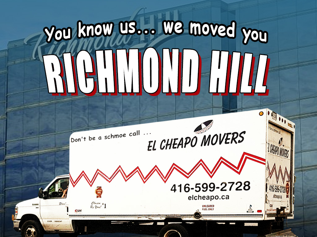 RichmondHill_Ontario_ElCheapoMovers_Moving