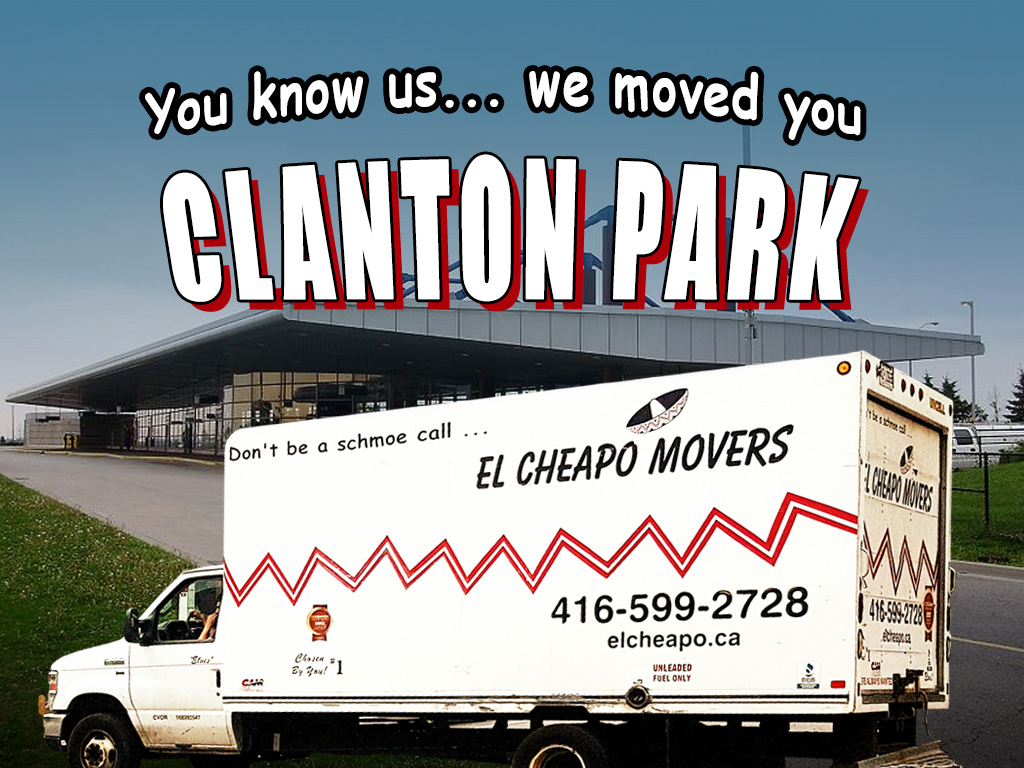 ClantonPark_Toronto_ElCheapoMovers_Moving_